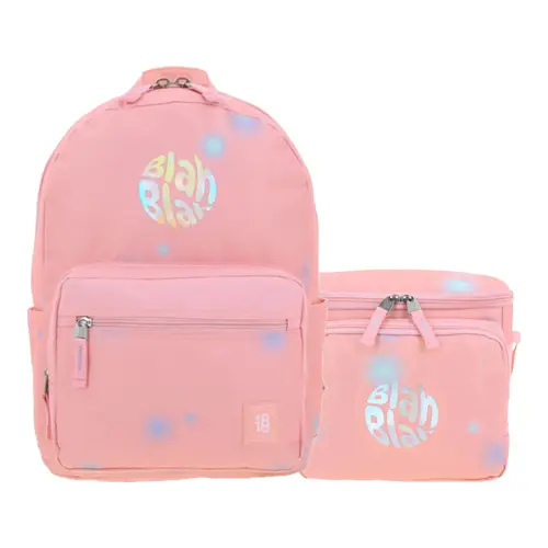 Kit Escolar 1818 by Chenson Mochila + Lonchera Rosa Juvenil - Modelo 1866004 1