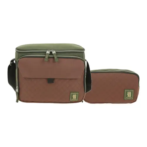 Kit Escolar 1818 by Chenson Lonchera + Lapicera Verde Seco 1