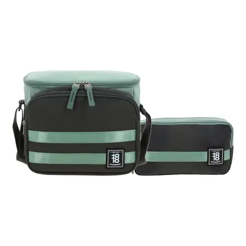 Kit Escolar 1818 by Chenson Lonchera + Lapicera Gris Juvenil - Modelo 1870186 1