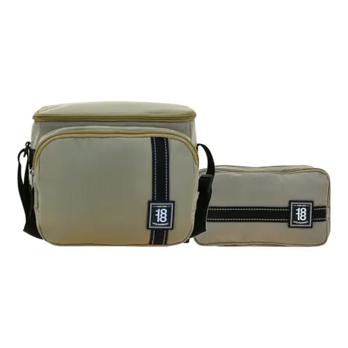 Kit Escolar 1818 by Chenson Lonchera + Lapicera Gris Juvenil - Modelo 1870248 1