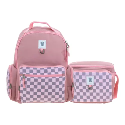 Kit Escolar 1818 by Chenson Mochila + Lonchera Rosa Juvenil - Modelo 1870340 1