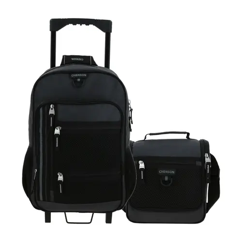Kit Escolar Chenson Clásico (Mochila + Lonchera) Gris