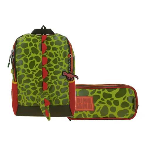 Kit Escolar Chenson Original by Chenson Mochila + Lapicera Verde Infantil 1