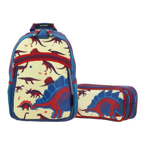 Kit Escolar Chenson Original by Chenson (Mochila + Lapicera) Azul Infantil - Modelo CO66448 1