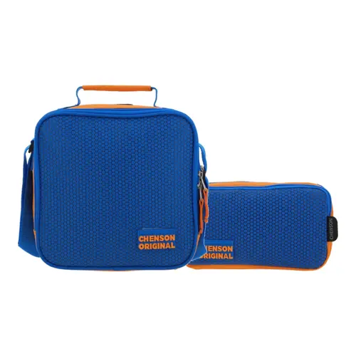 Kit Escolar Chenson Original by Chenson (Lonchera + Lapicera) Naranja Infantil 1