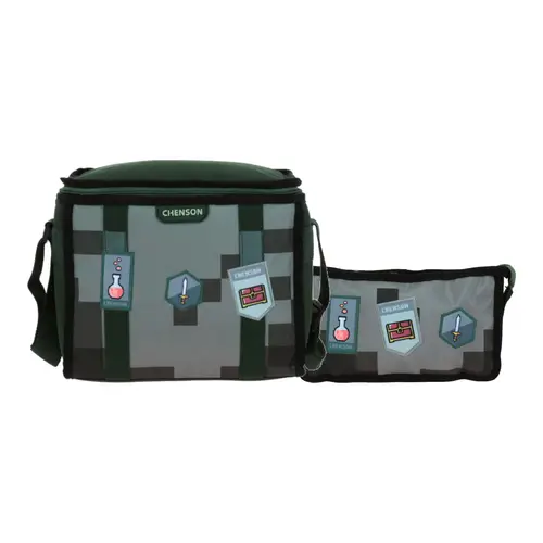 Kit Escolar Chenson Original Lonchera + Lapicera Verde Infantil - Modelo CO70538 1