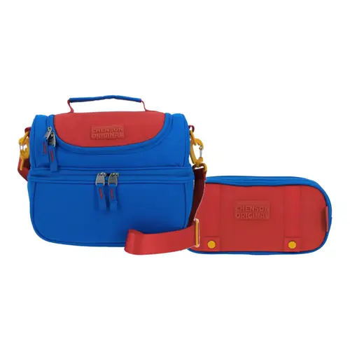 Kit Escolar Chenson Original by Chenson (Lonchera + Lapicera) Azul Infantil 1
