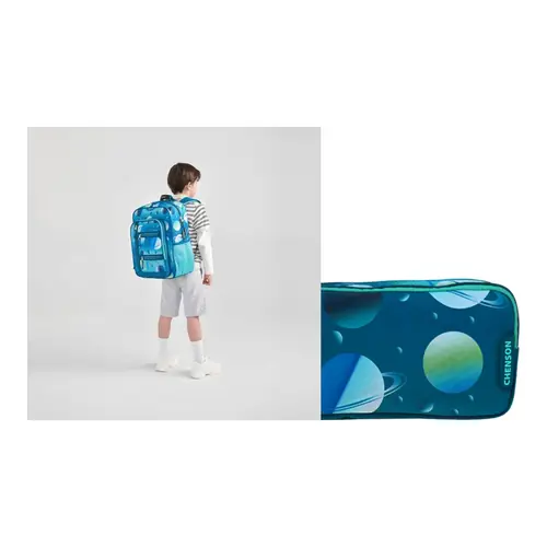 Kit Escolar Chenson Original by Chenson (Mochila + Lapicera) Azul Infantil - Modelo CO70762 1