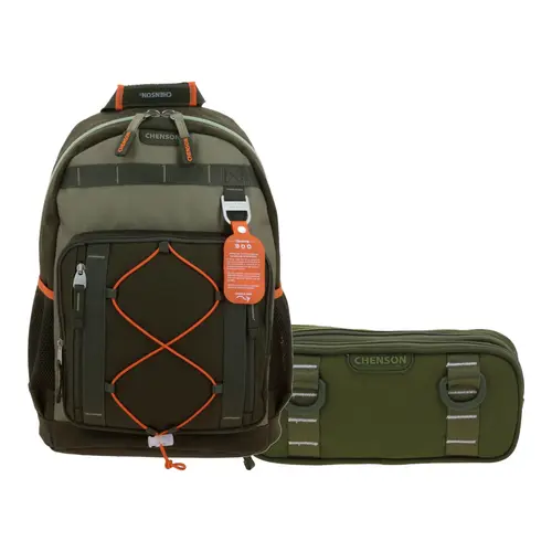 Kit Escolar Chenson Original (Mochila + Lapicera) Verde Seco - Modelo CO70907 1