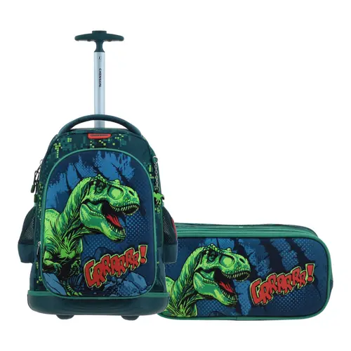 Kit Escolar Chenson Original (Mochila + Lapicera) Azul Niños 1