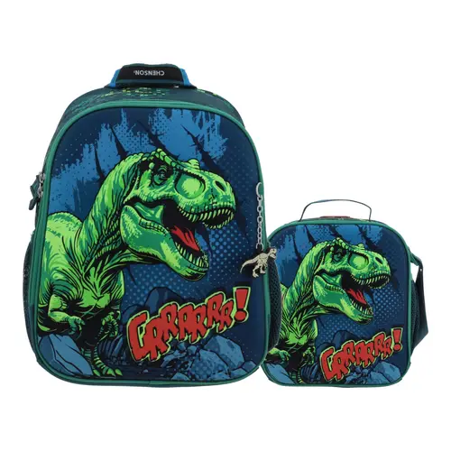 Kit Escolar Chenson Original by Chenson (Mochila + Lonchera) Azul Infantil - Modelo CO71191 1