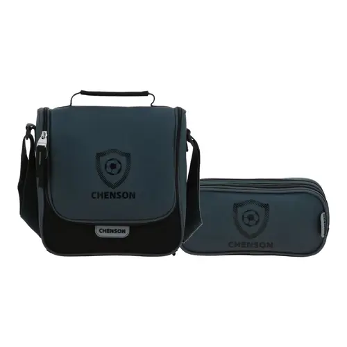 Kit Escolar Mochila + Mochila by Chenson Original Negro 1