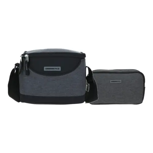 Kit Escolar Chenson Pro (Lonchera + Lapicera) Gris - Modelo CP65578