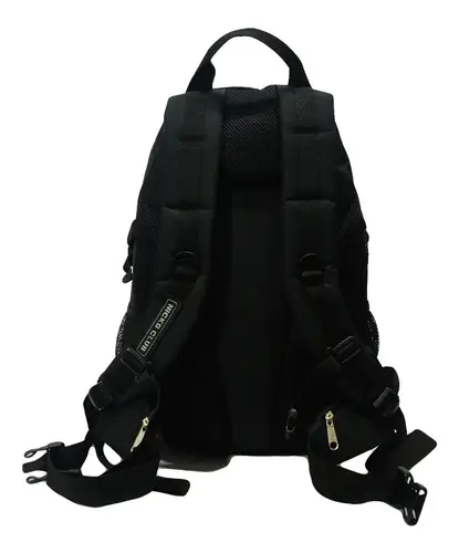 Mochila de Viaje Nicks Club 48 Litros Negra - Grande y Resistente al Agua - vista 2