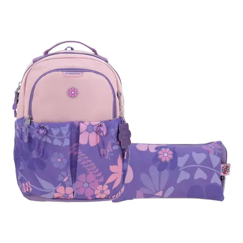 Kit Escolar Happy Girl by Chenson (Mochila + Lapicera) Uva 1