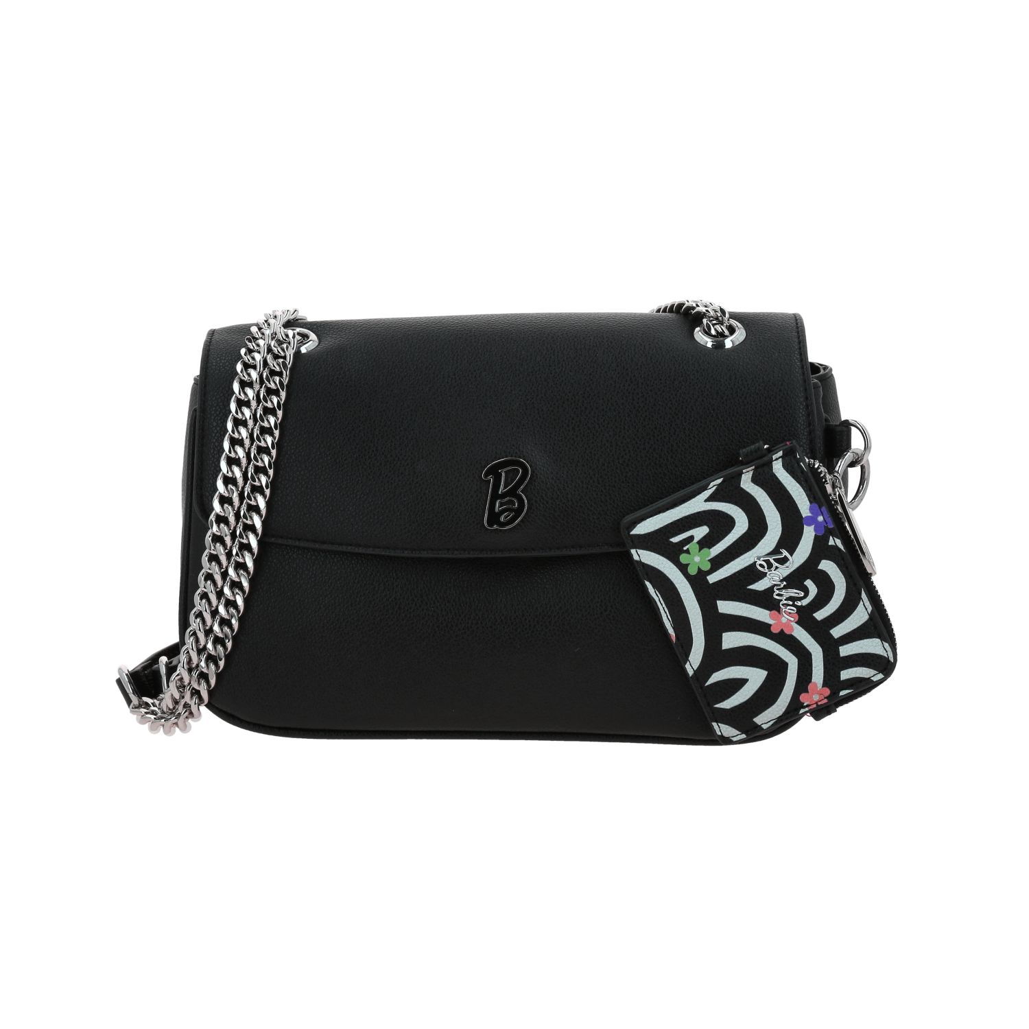 Bolsa de Lado Barbie by Chenson Negra para Dama – Estilo y Versatilidad