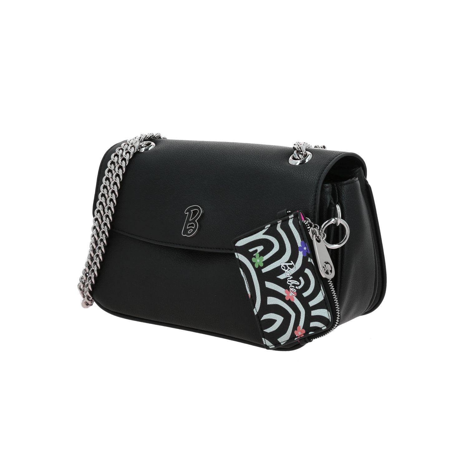 Bolsa de Lado Barbie by Chenson Negra para Dama – Estilo y Versatilidad 2