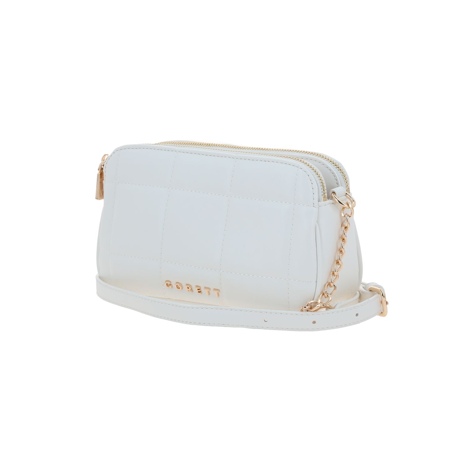 Bolsa de Lado Gorétt by Chenson Blanca para Dama con Doble Compartimento 2