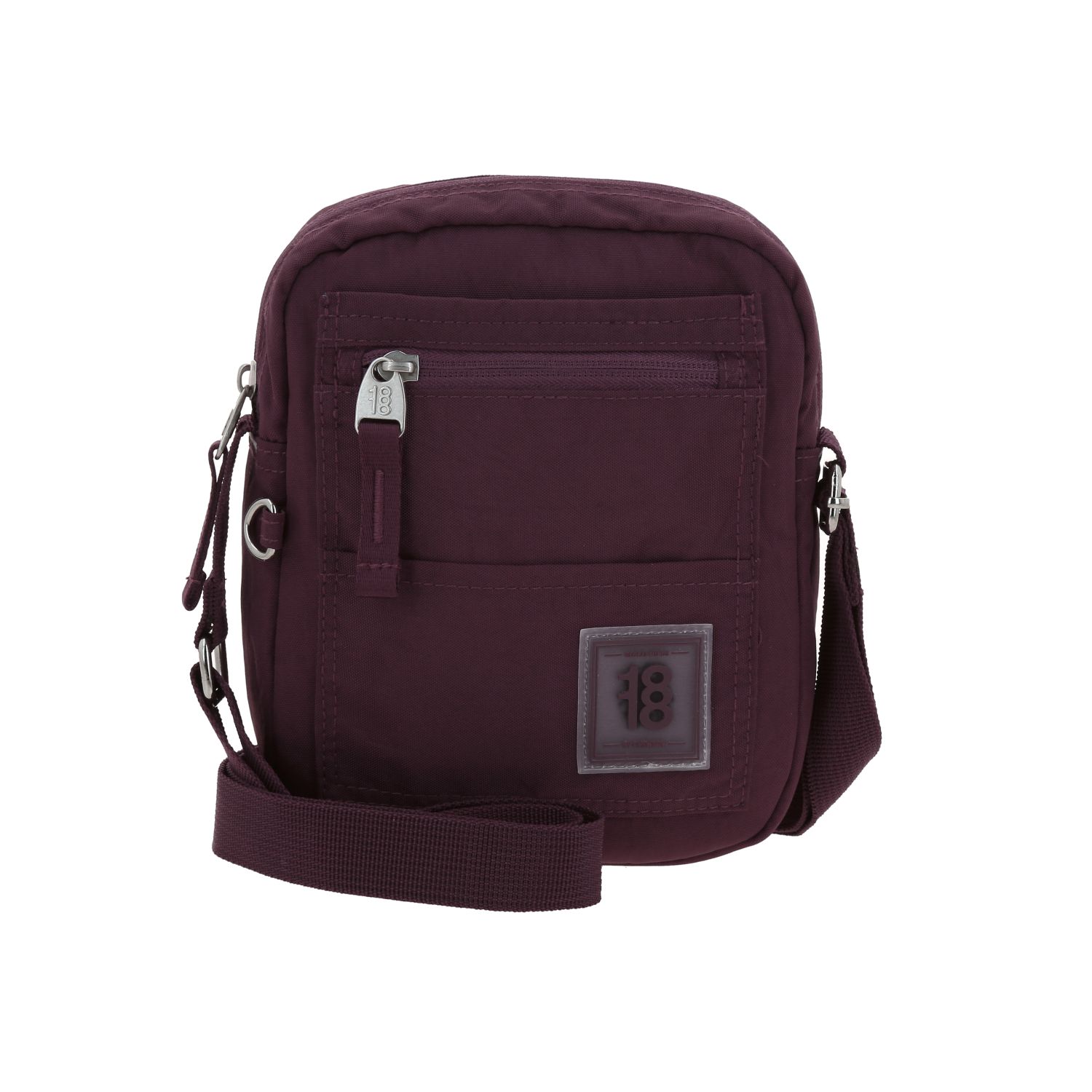 Bolsa de lado juvenil magenta 1818 by Chenson con múltiples bolsillos