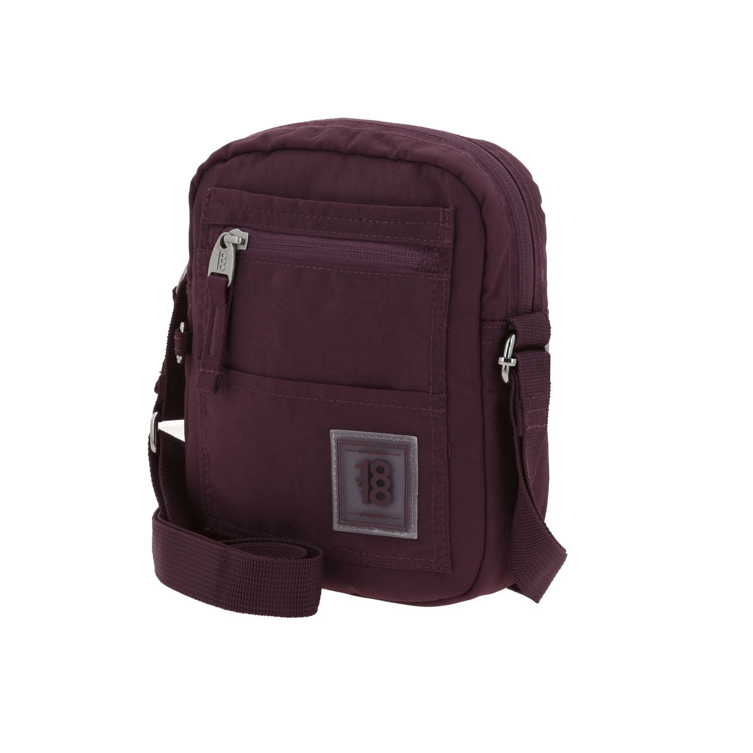 Bolsa de lado juvenil magenta 1818 by Chenson con múltiples bolsillos 2