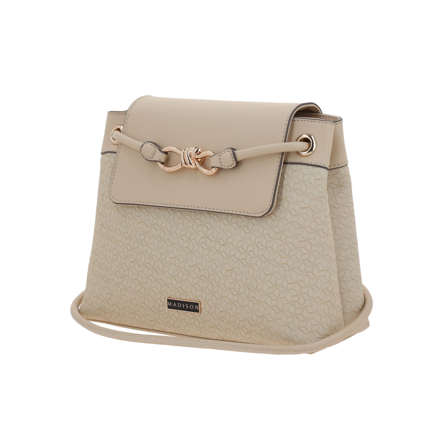 Bolsa de Lado Madison by Chenson Beige para Dama – Estilo Casual y Funcional 2