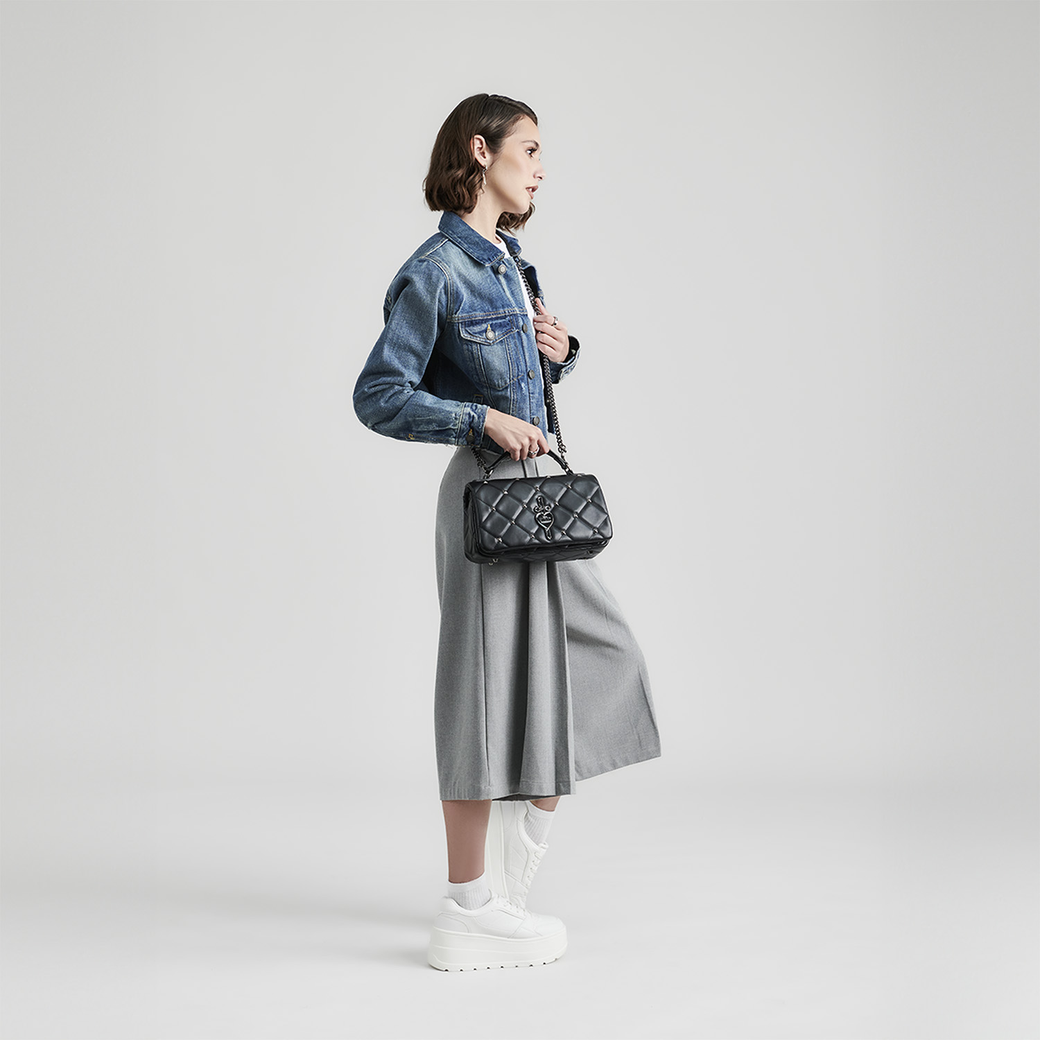 Bolsa de Lado Negra para Dama Villanas by Chenson – Estilo y Comodidad - vista 2