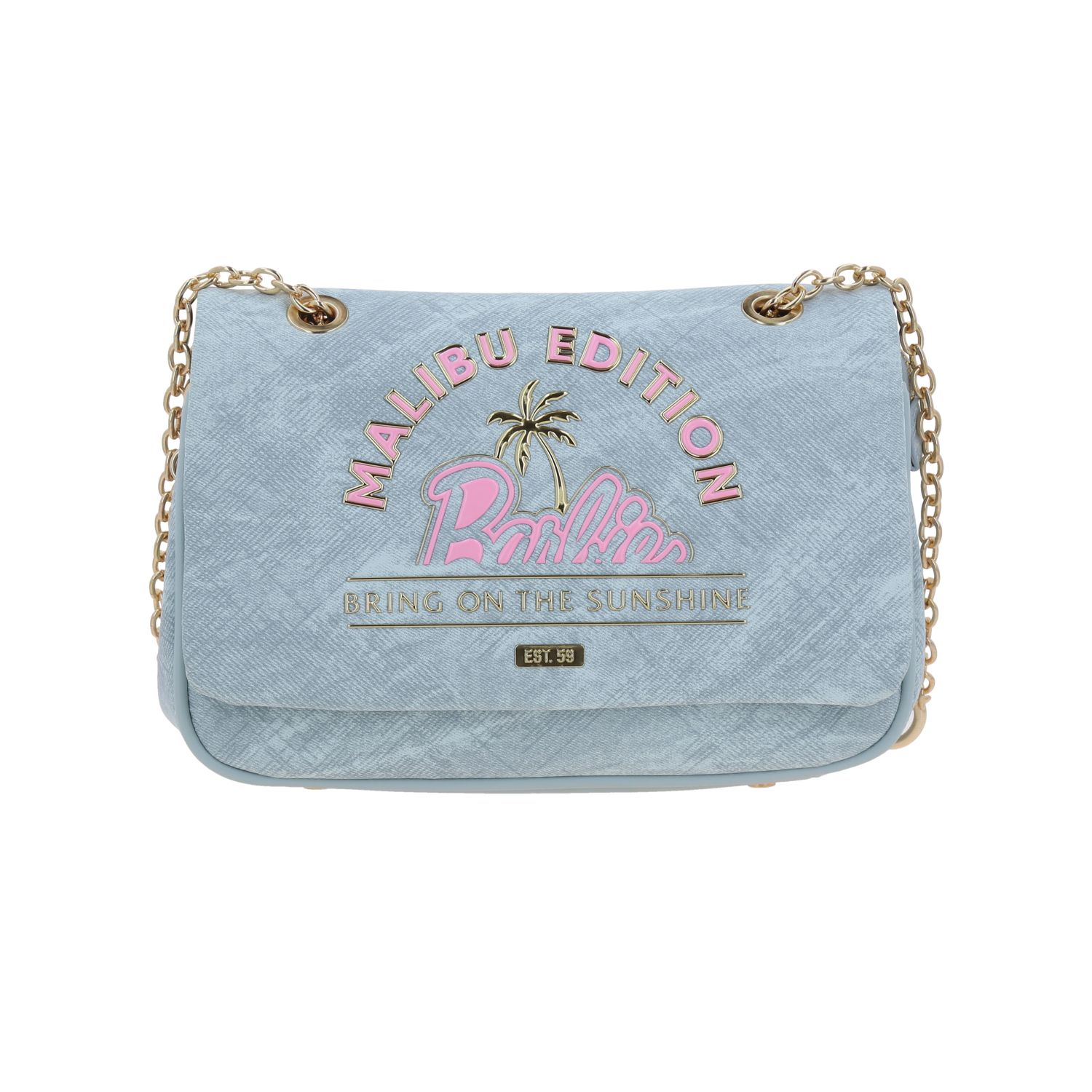 Bolsa de lado para dama Barbie by Chenson azul con diseño único