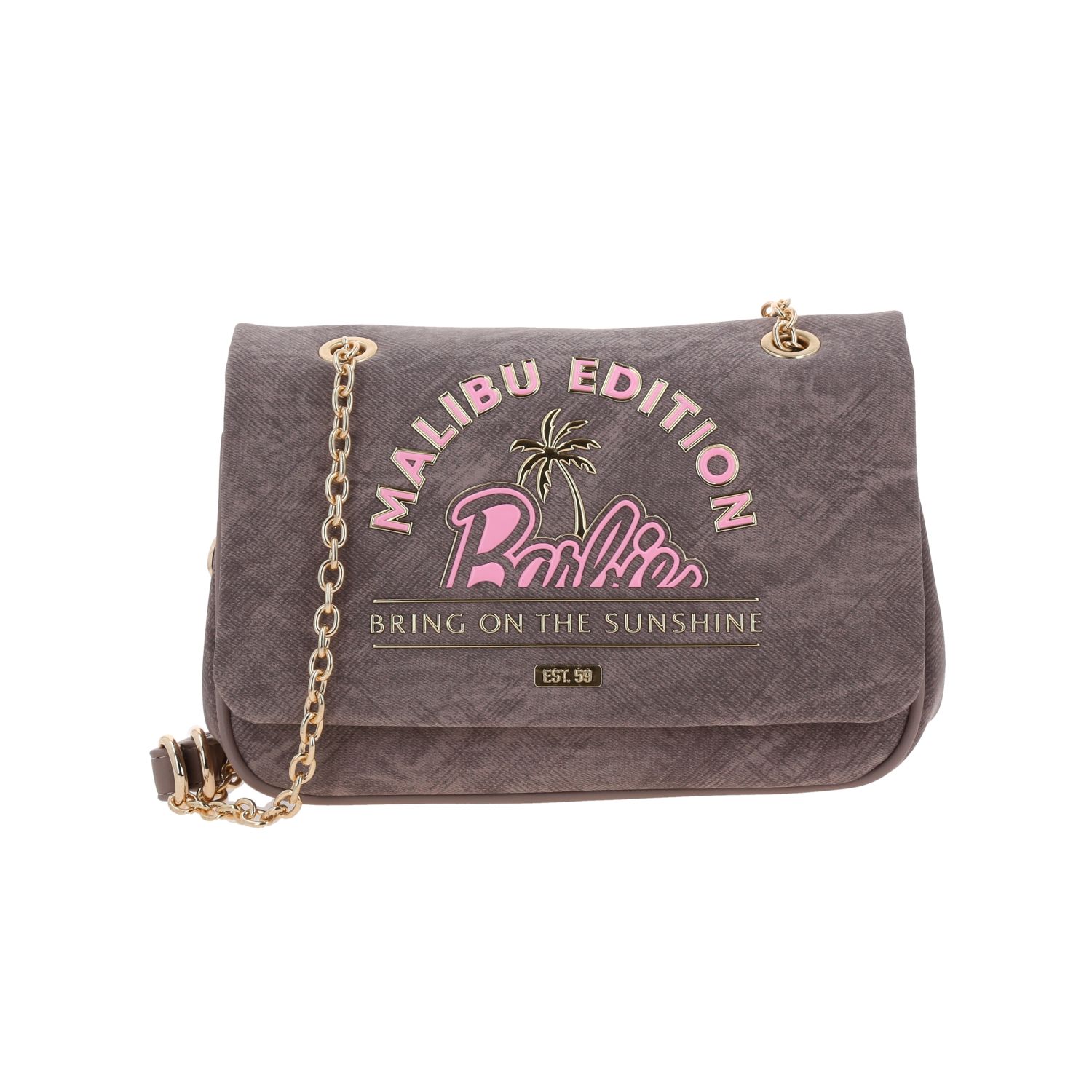 Bolsa de Lado para Dama Barbie by Chenson Café – Estilo Casual y Funcional