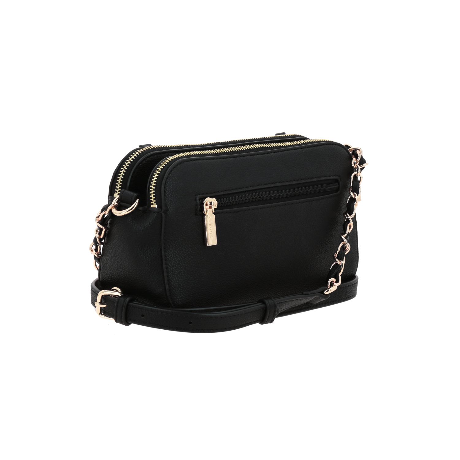 Bolsa de Lado para Dama Gorétt by Chenson Negra con Asa Ajustable 3