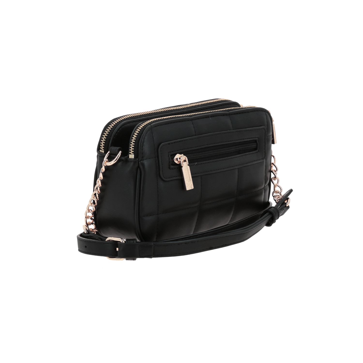 Bolsa de Lado para Dama Gorétt by Chenson Negra con Doble Compartimento 3