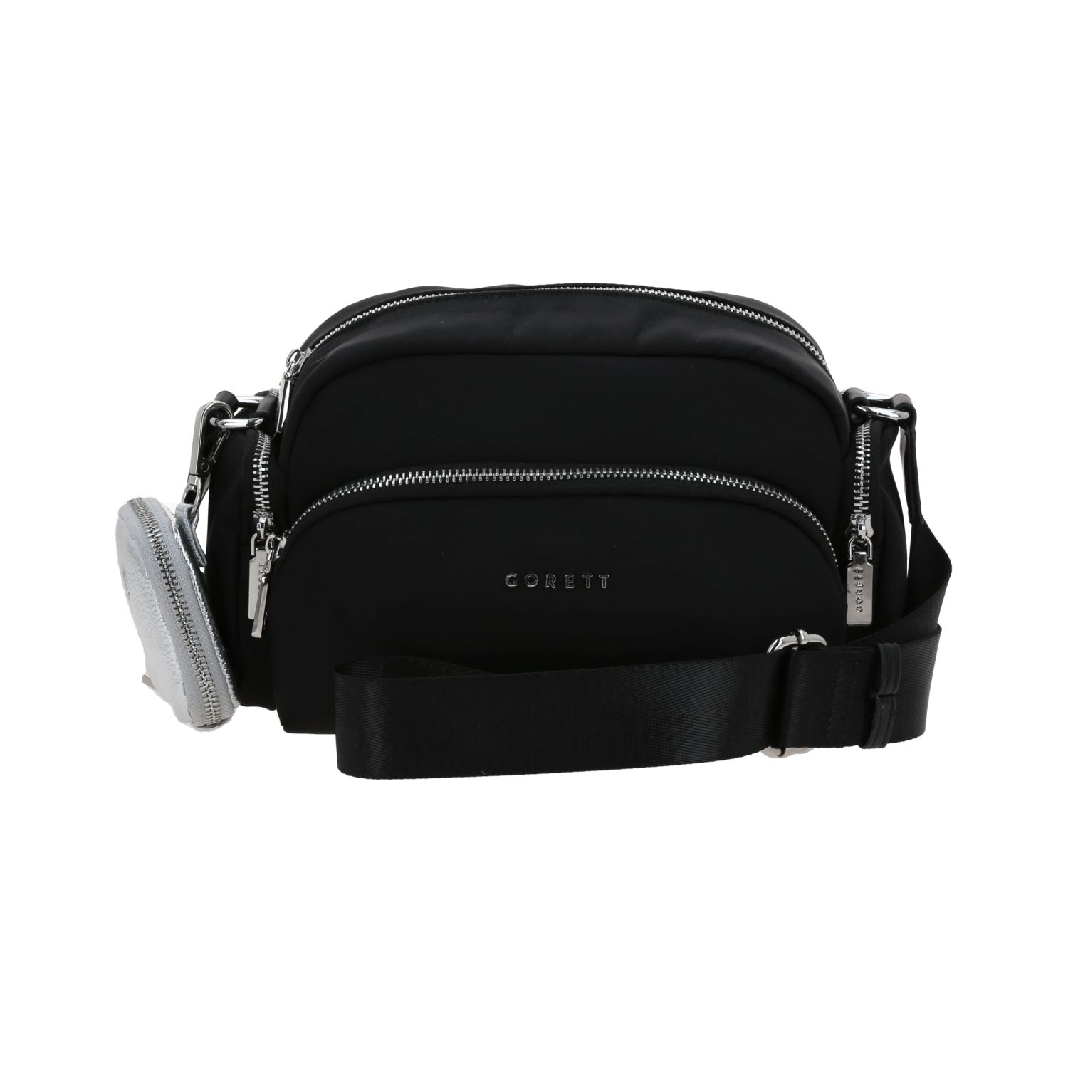 Bolsa de Lado para Dama Gorétt by Chenson Negra – Ideal para el Día a Día