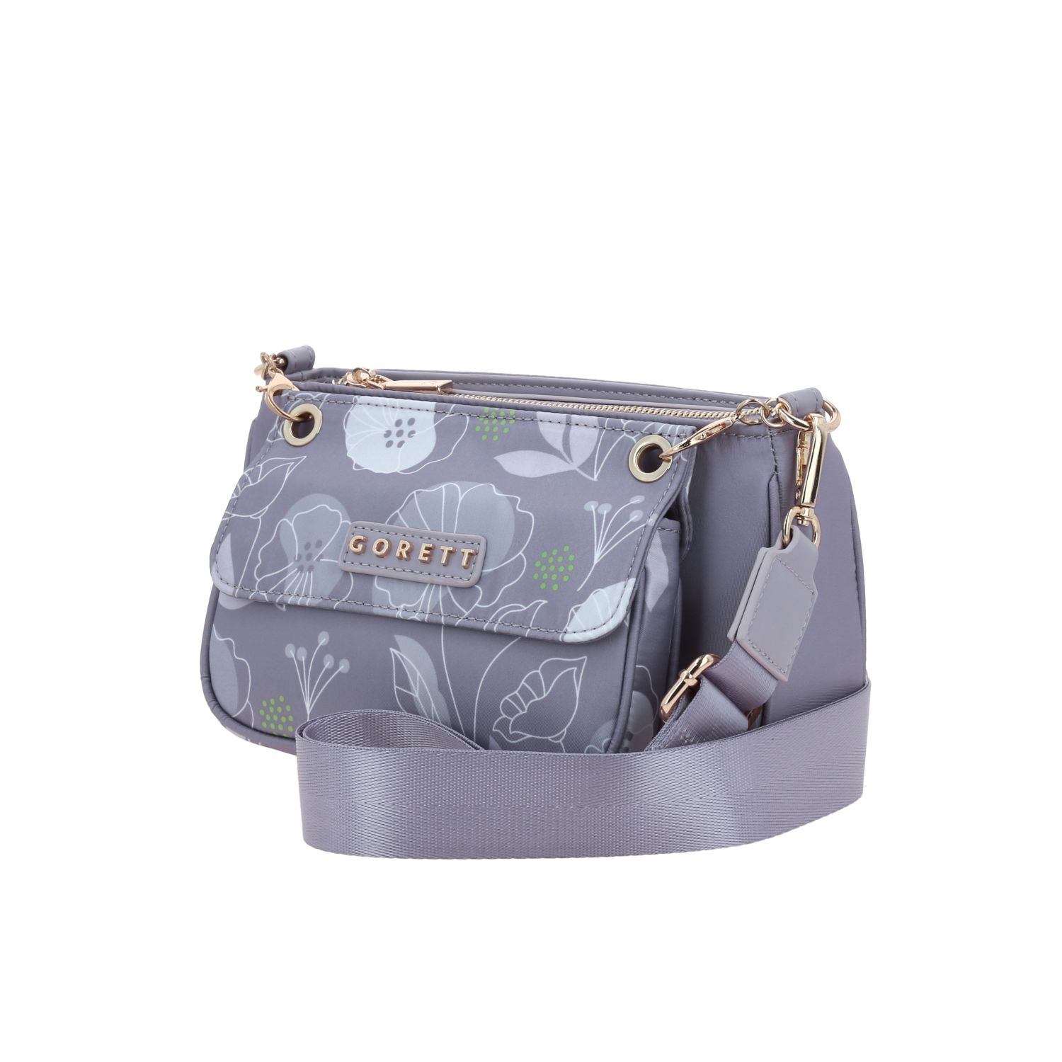 Bolsa de Lado para Dama Gorétt by Chenson Violeta con Asas Ajustables 2