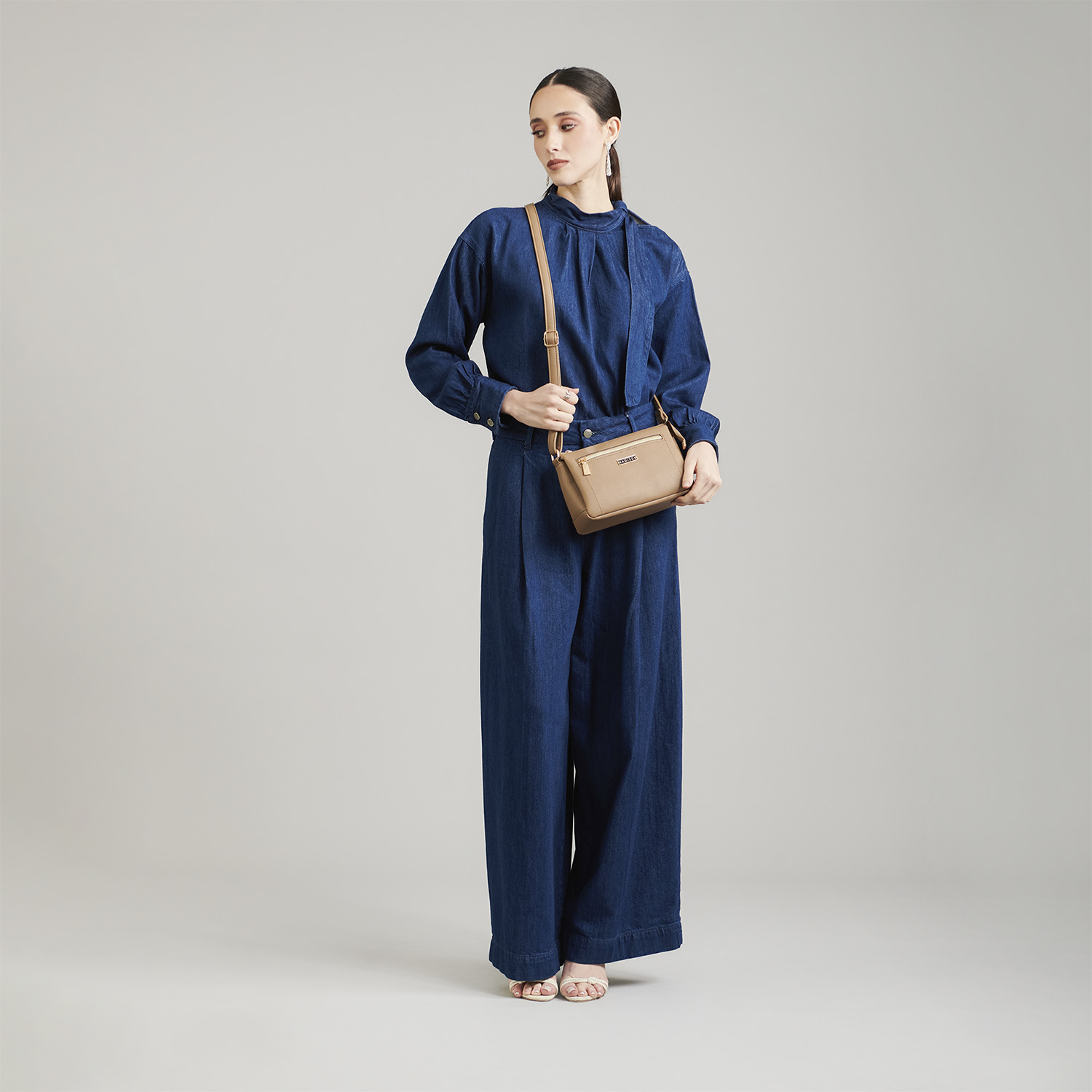 Bolsa de Lado para Dama Madison by Chenson Camel – Estilo y Comodidad - vista 2