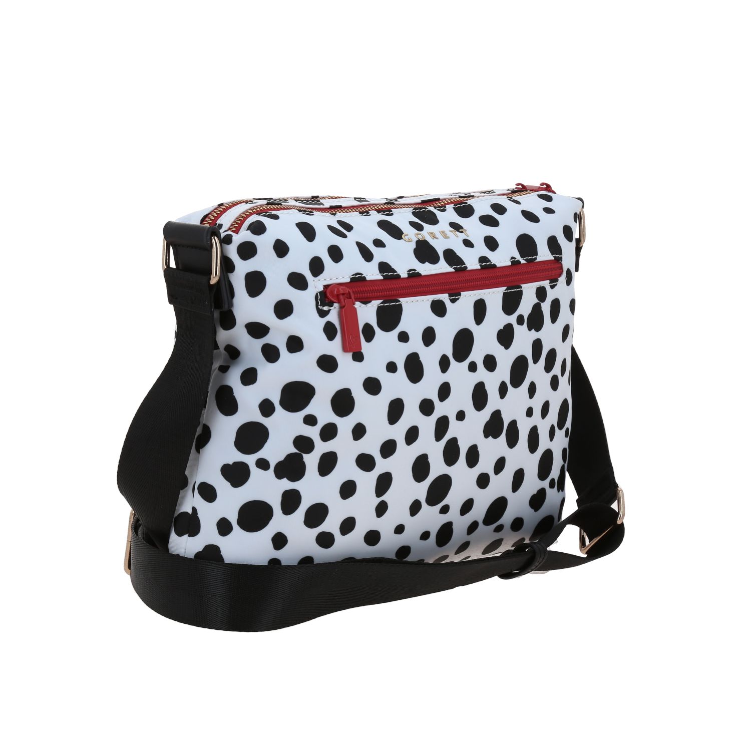 Bolsa de Lado Villanas by Chenson Blanca con Doble Compartimento y Asas Ajustables 3