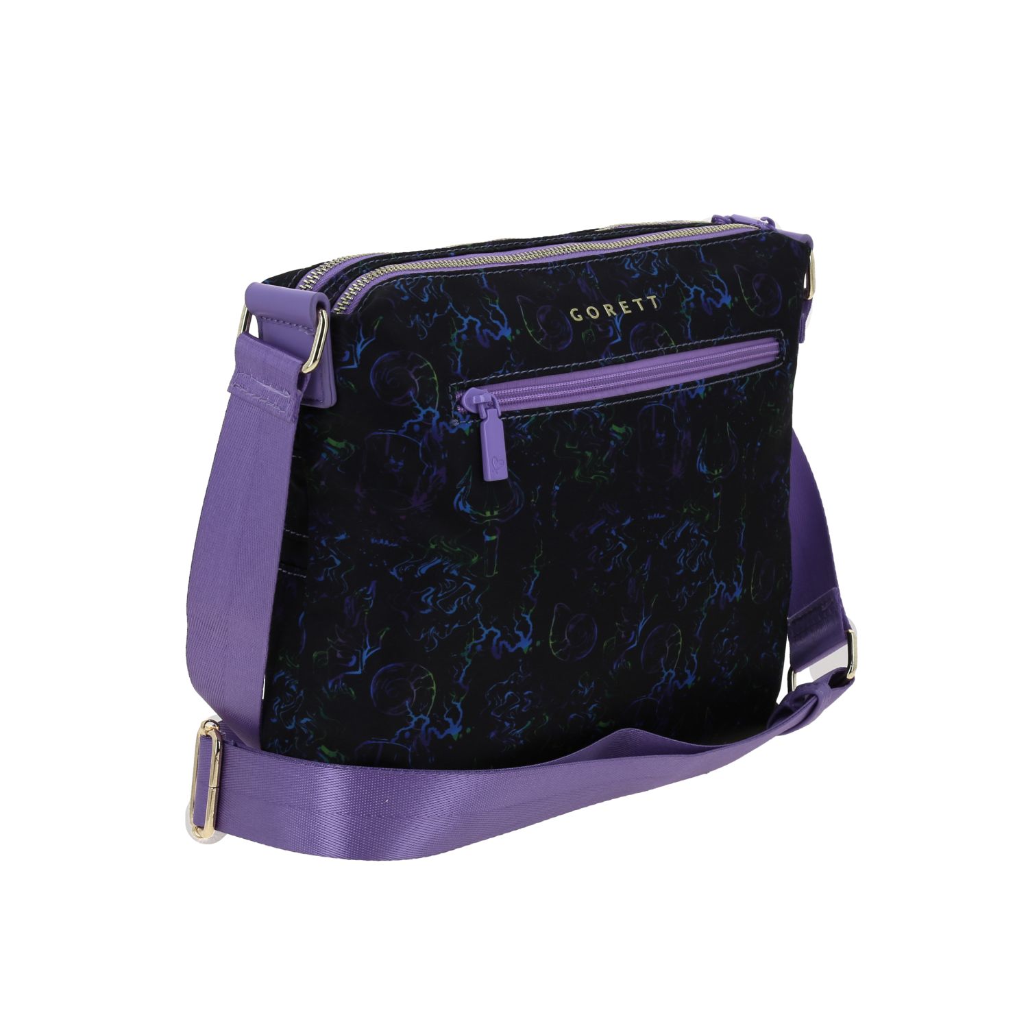 Bolsa de Lado Villanas by Chenson Negra con Doble Compartimento para Dama 3