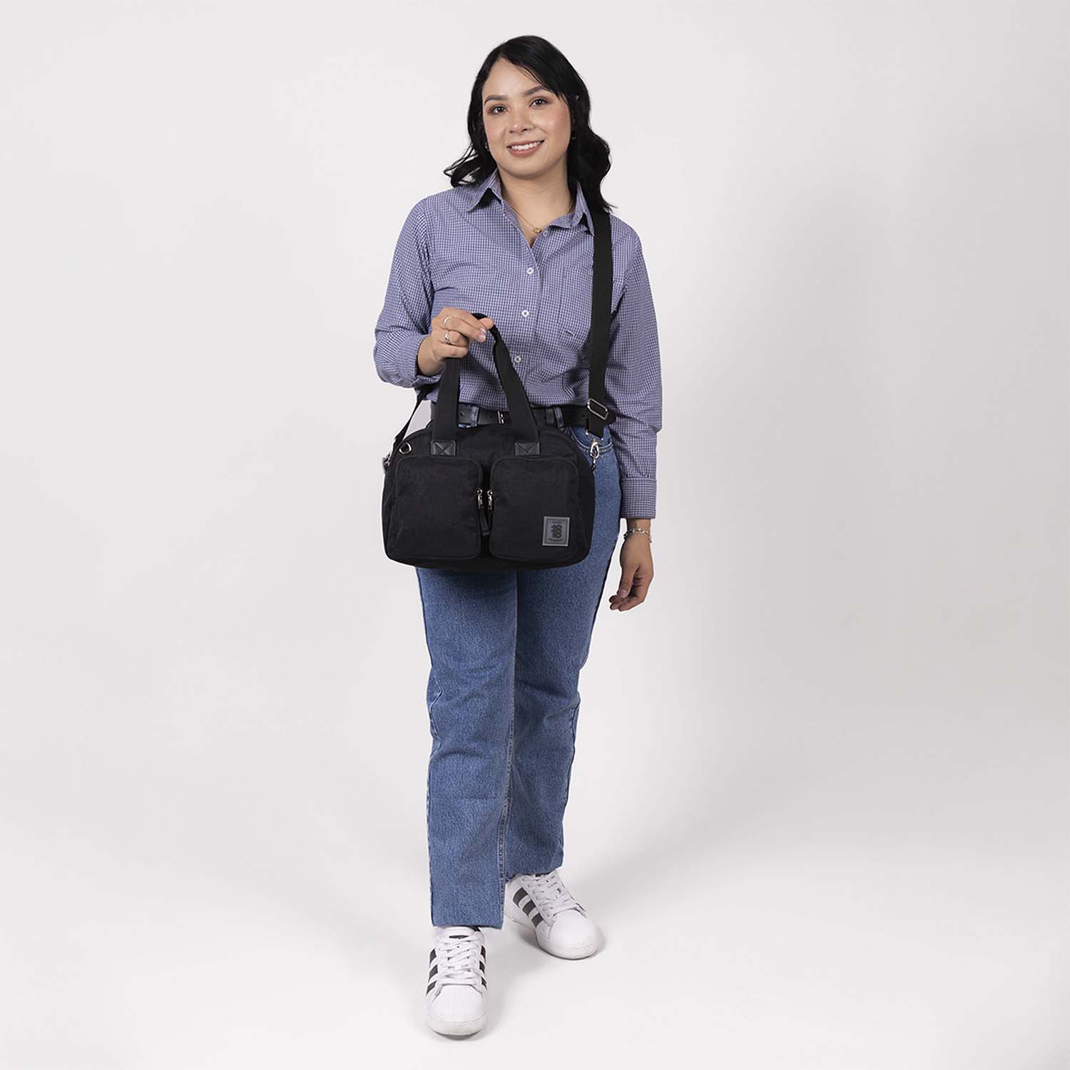 Bolsa de Mano para Dama 1818 by Chenson en Negro – Ideal para el Día a Día - vista 2