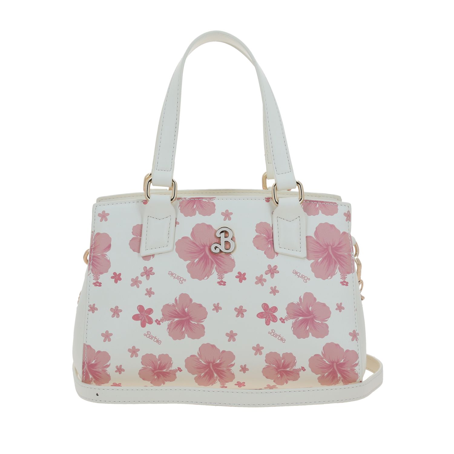 Bolsa de mano para dama Barbie by Chenson color blanco – Estilo y funcionalidad