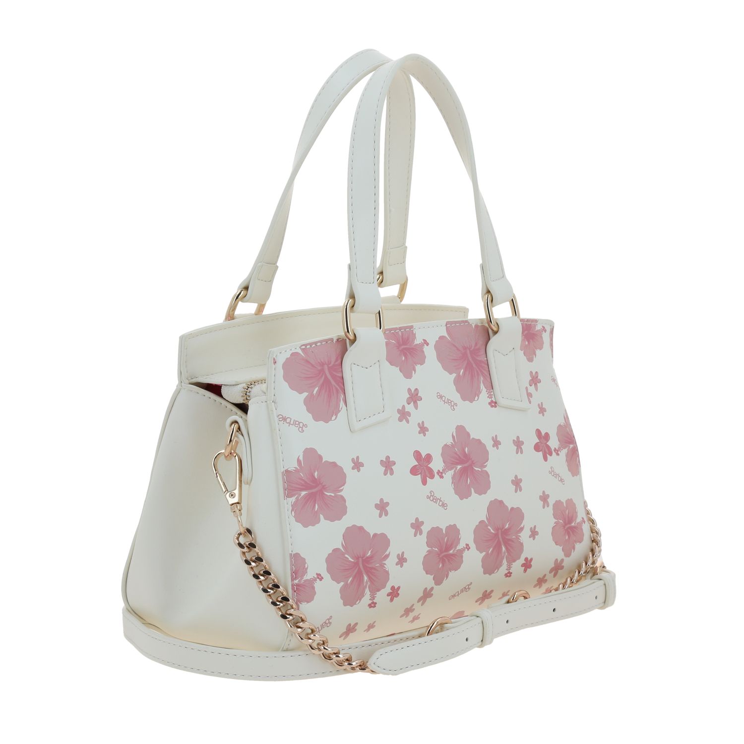 Bolsa de mano para dama Barbie by Chenson color blanco – Estilo y funcionalidad 3