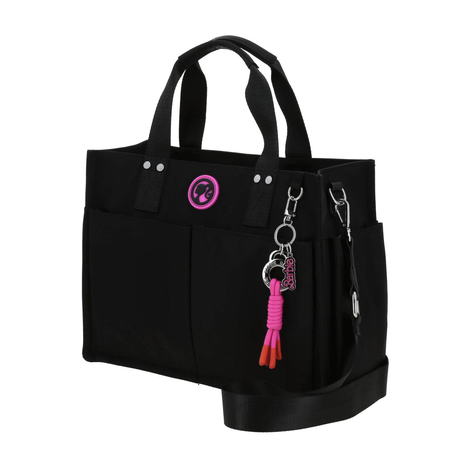 Bolsa de Mano para Dama Barbie by Chenson en color Negro con diseño funcional 2
