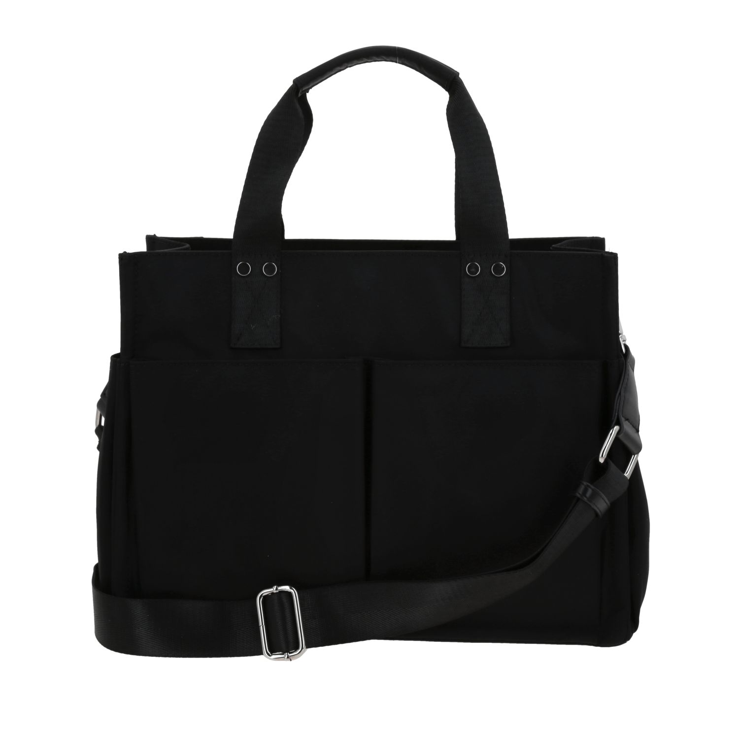 Bolsa de Mano para Dama Barbie by Chenson en color Negro con diseño funcional 4