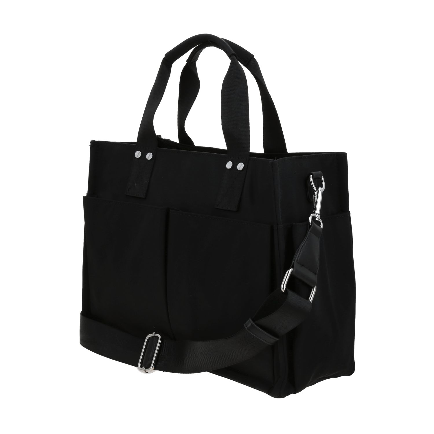 Bolsa de Mano para Dama Barbie by Chenson en color Negro con diseño funcional 5