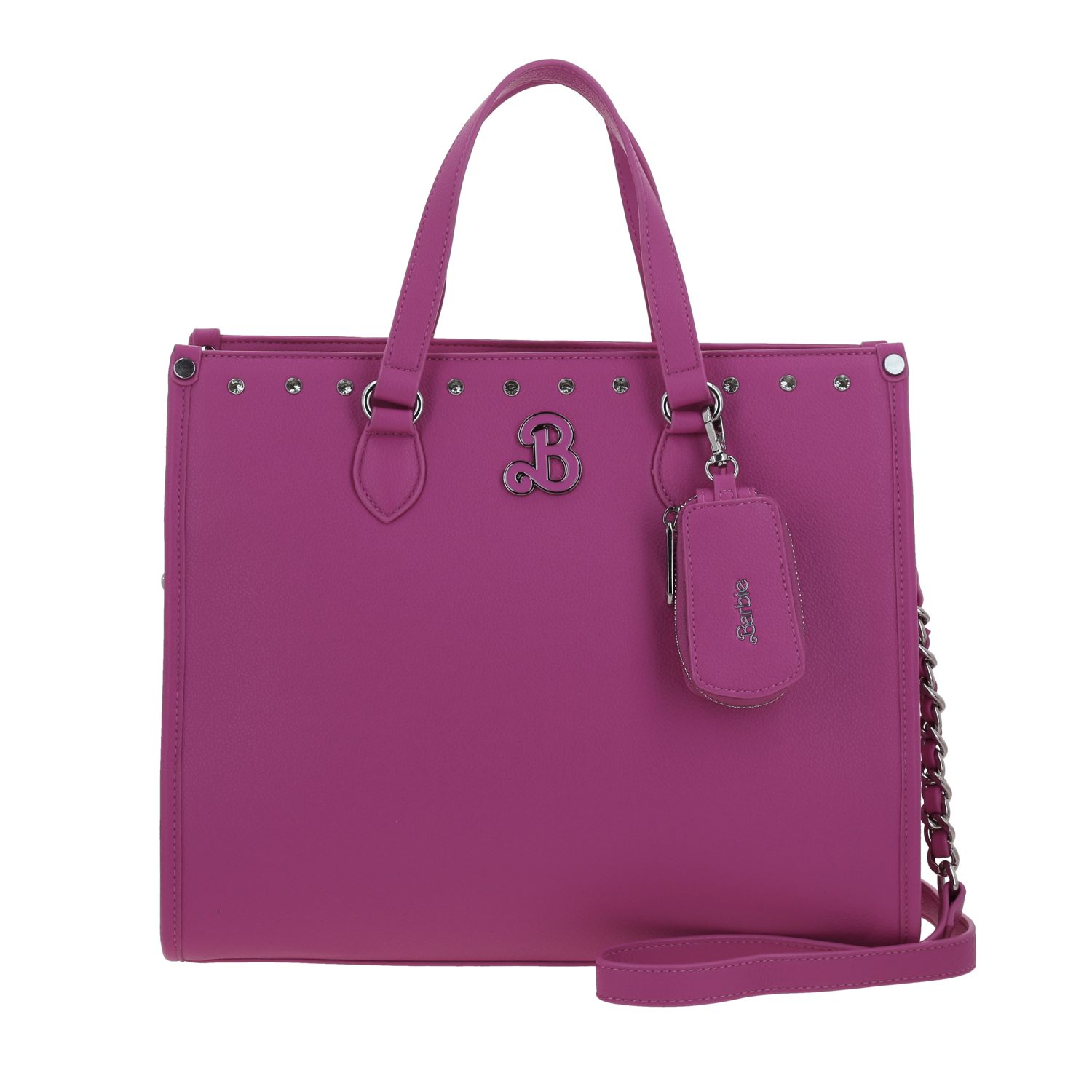Bolsa de Mano para Dama Barbie by Chenson Rosa con Asa Ajustable