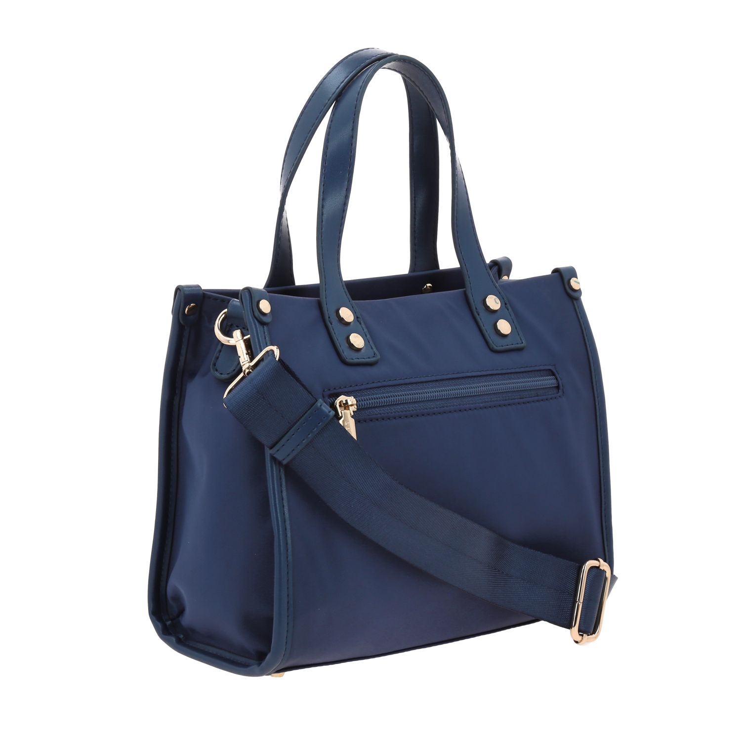 Bolsa de Mano para Dama Gorétt by Chenson Azul con Asas Ajustables 3