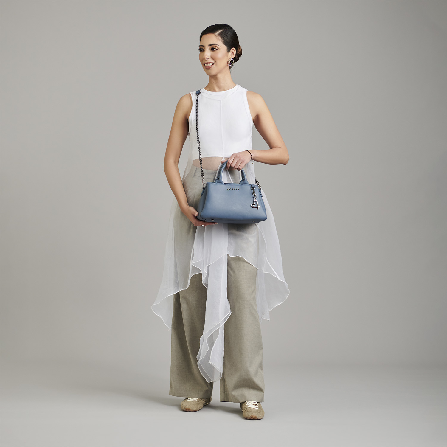 Bolsa de Mano para Dama Gorétt by Chenson Azul con Diseño Elegante y Funcional - vista 2