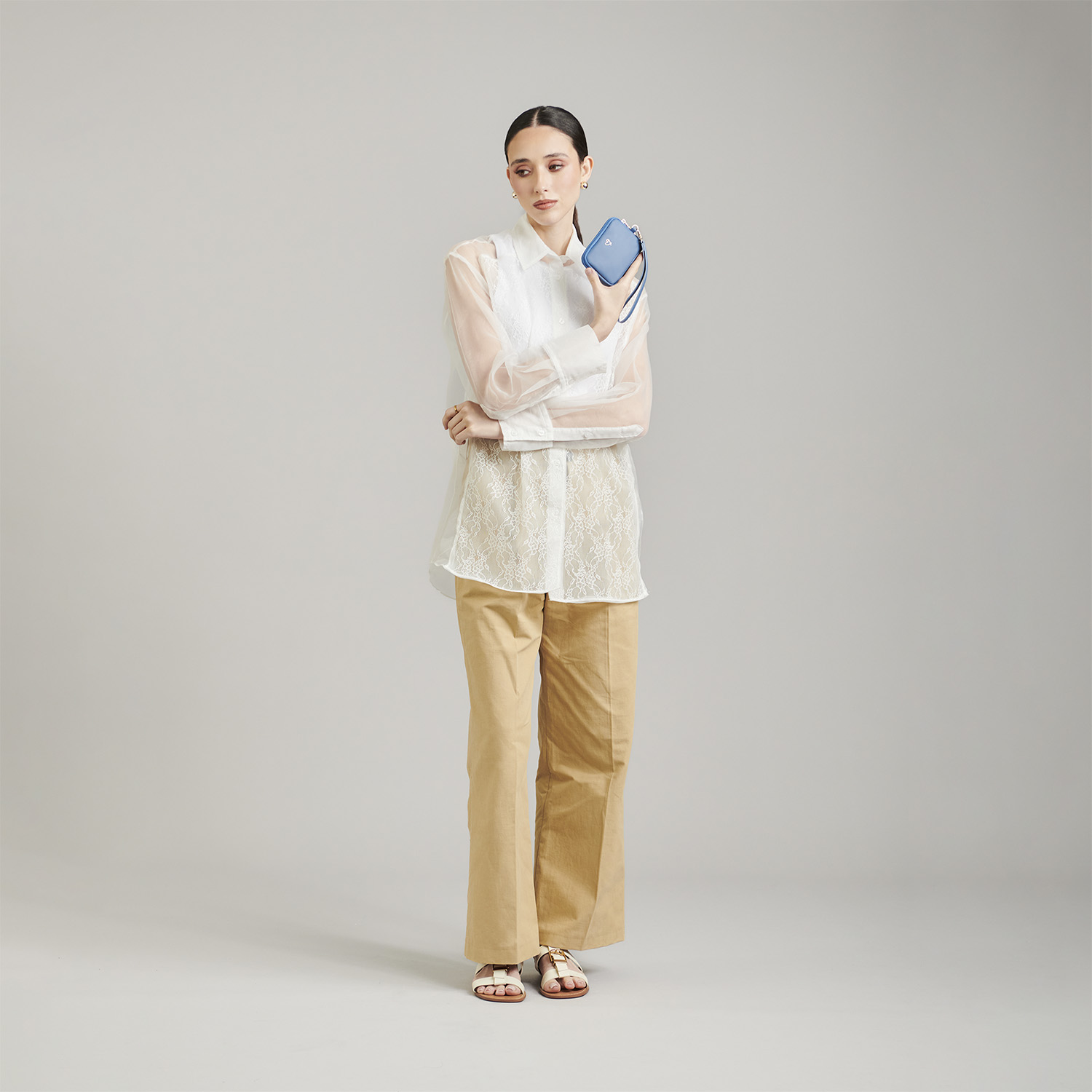 Bolsa de Mano para Dama Gorétt by Chenson Azul – Estilo Casual y Elegante - vista 2