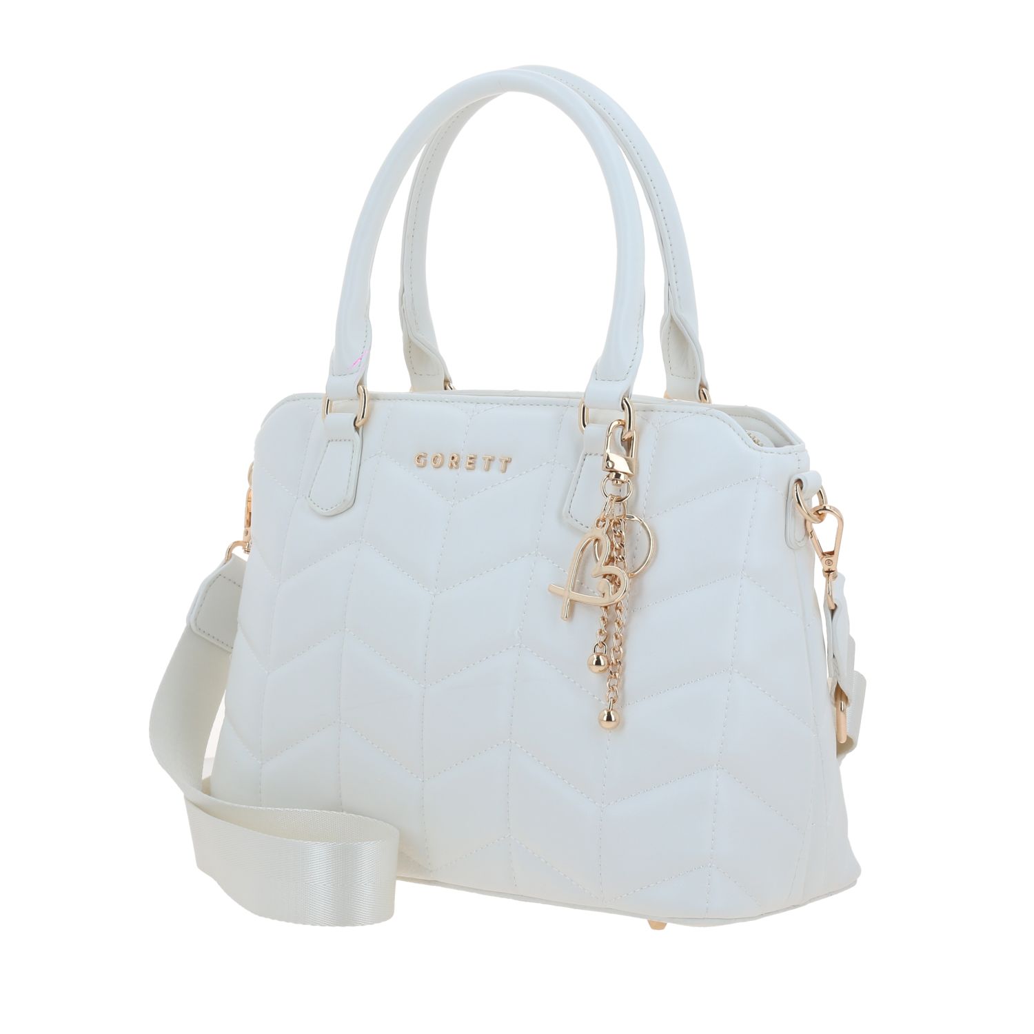 Bolsa de Mano para Dama Gorétt by Chenson Blanco – Ideal para el Día a Día 2