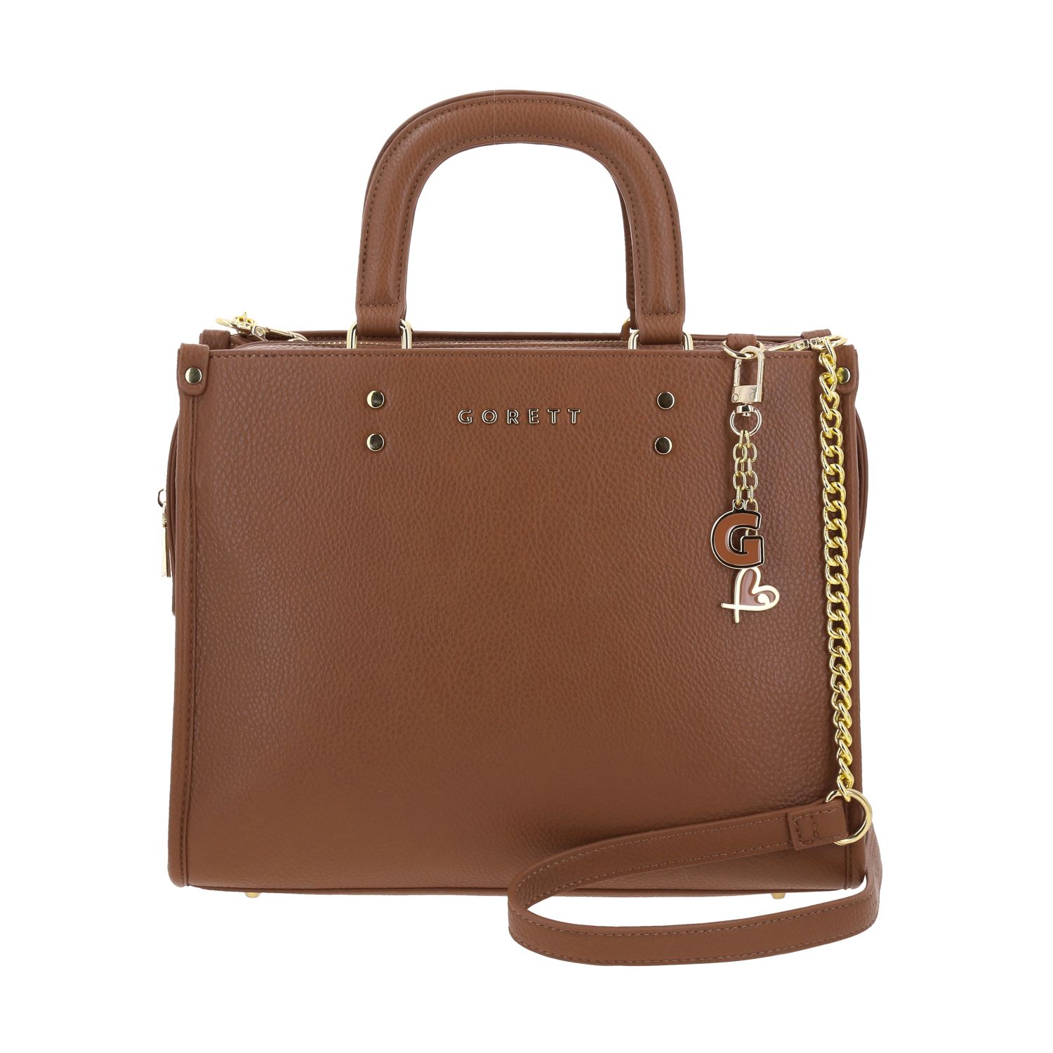 Bolsa de Mano para Dama Gorétt by Chenson Café – Elegancia y Versatilidad