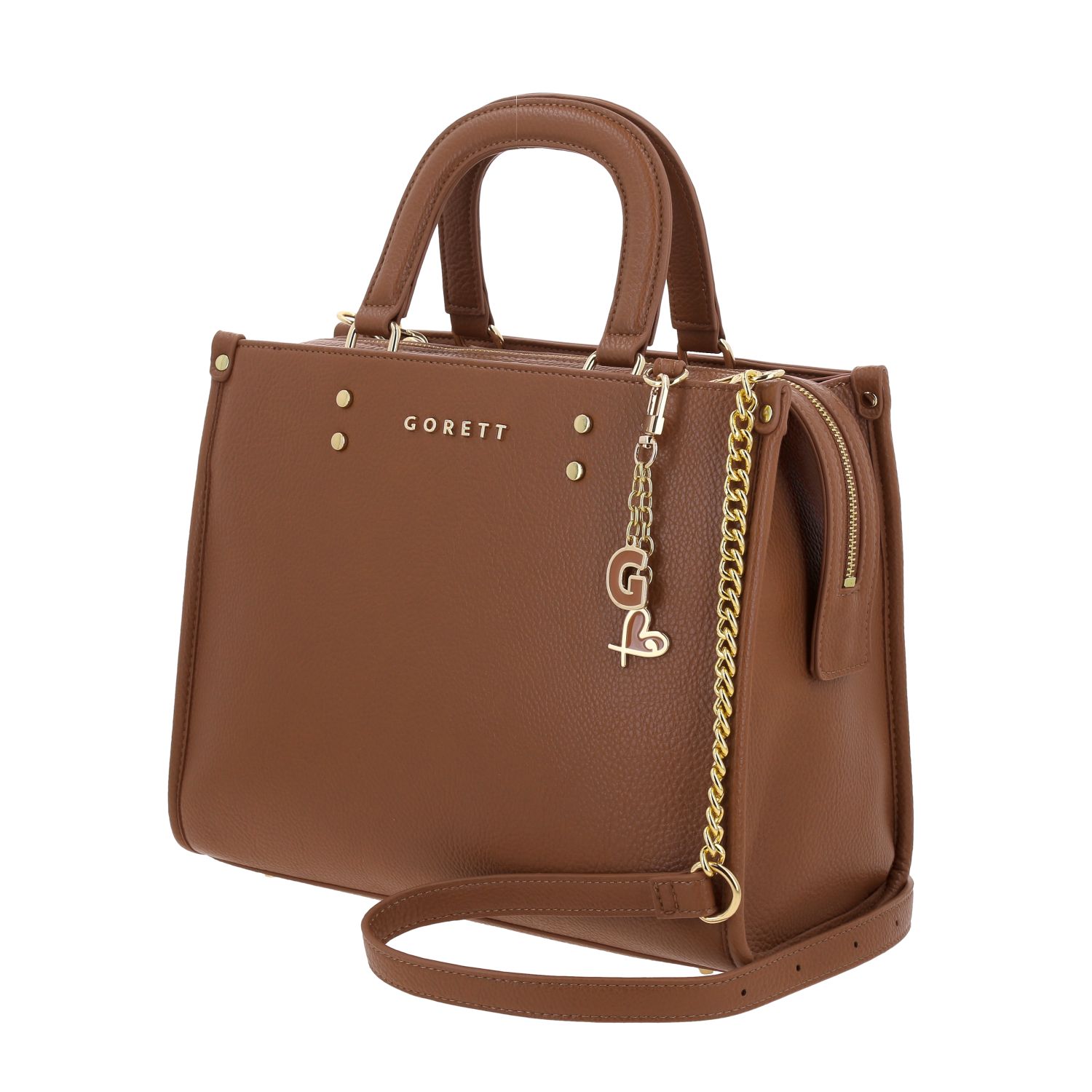 Bolsa de Mano para Dama Gorétt by Chenson Café – Elegancia y Versatilidad 2