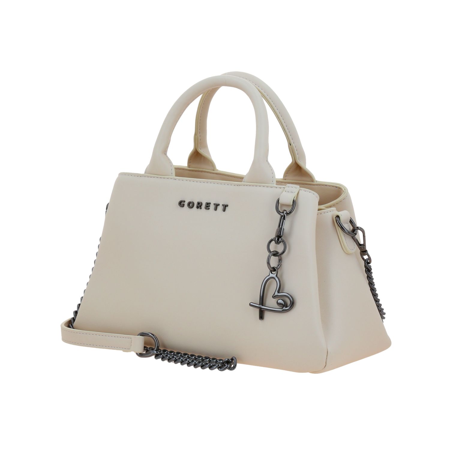 Bolsa de Mano para Dama Gorétt by Chenson en Color Blanco – Estilo Casual 2