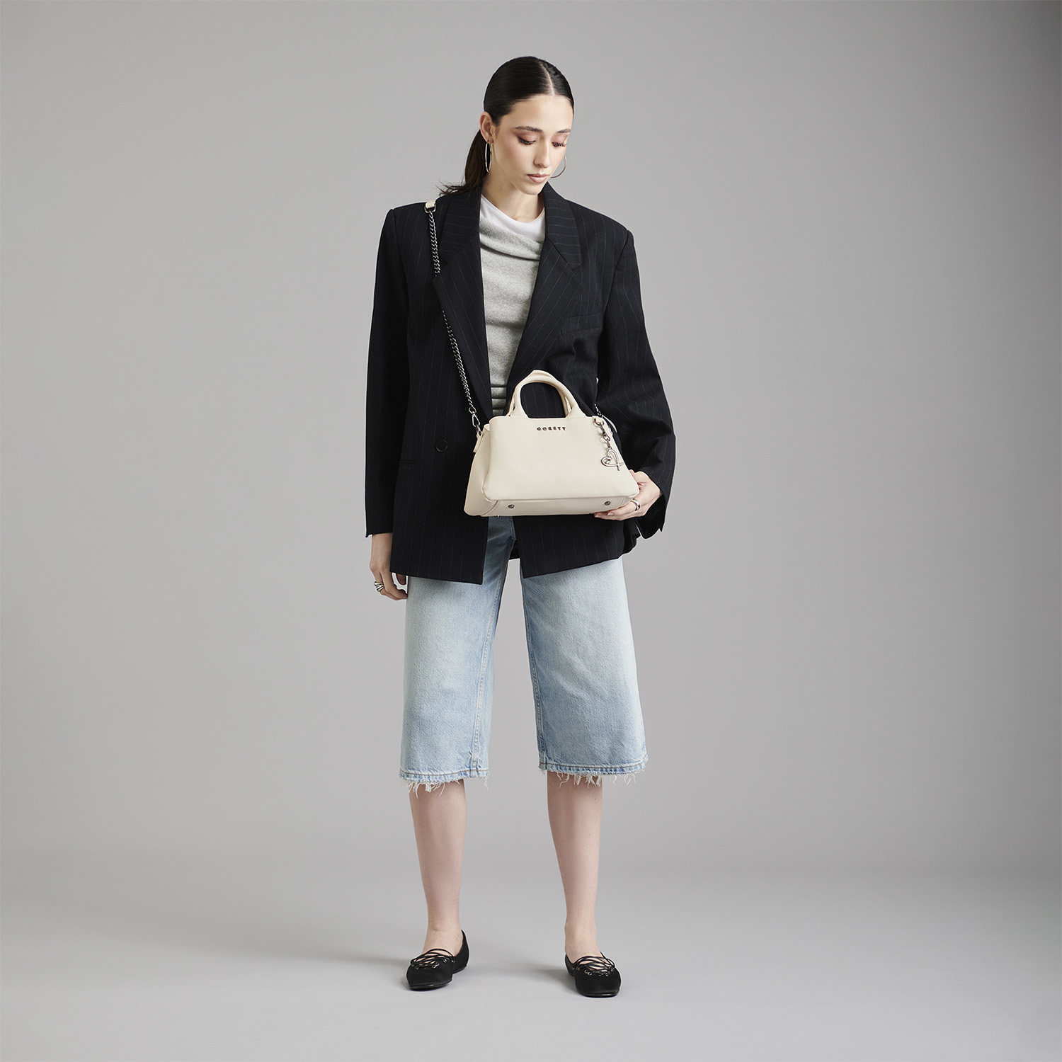 Bolsa de Mano para Dama Gorétt by Chenson en Color Blanco – Estilo Casual - vista 2